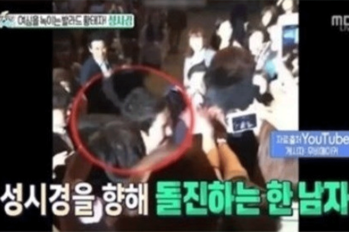The Lives of Idol Bodyguards: crowd footage