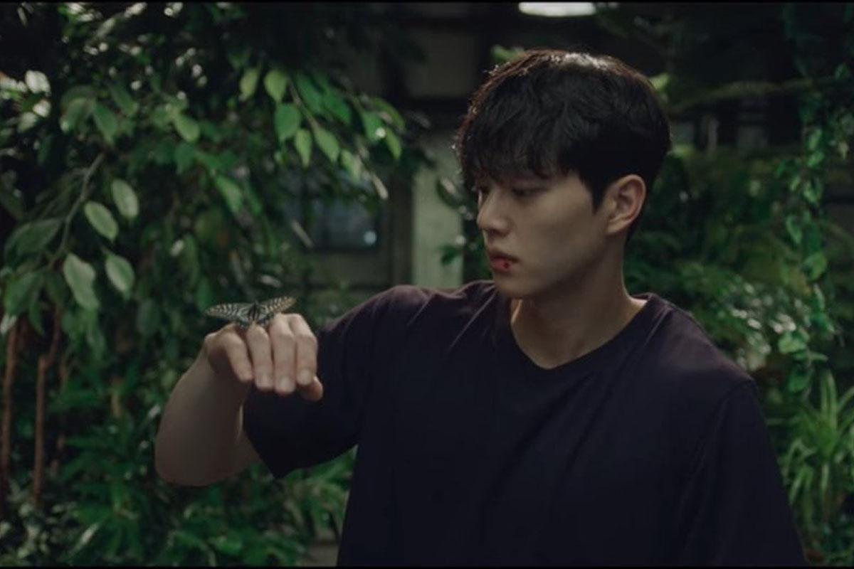 Seo King with butterfly