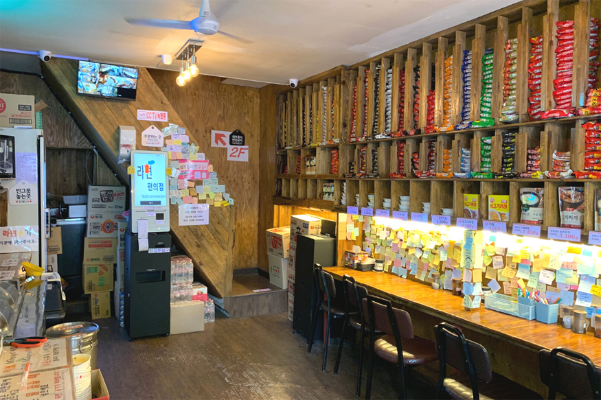 韓國泡麵店 無人泡麵店 首爾 2025