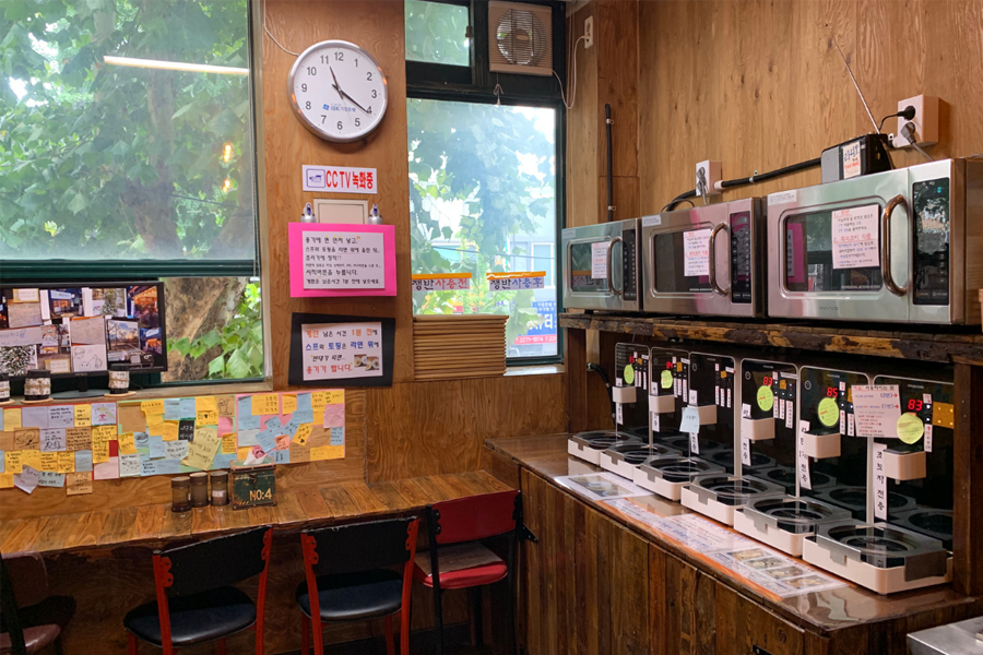 韓國泡麵店 無人泡麵店 首爾 2025