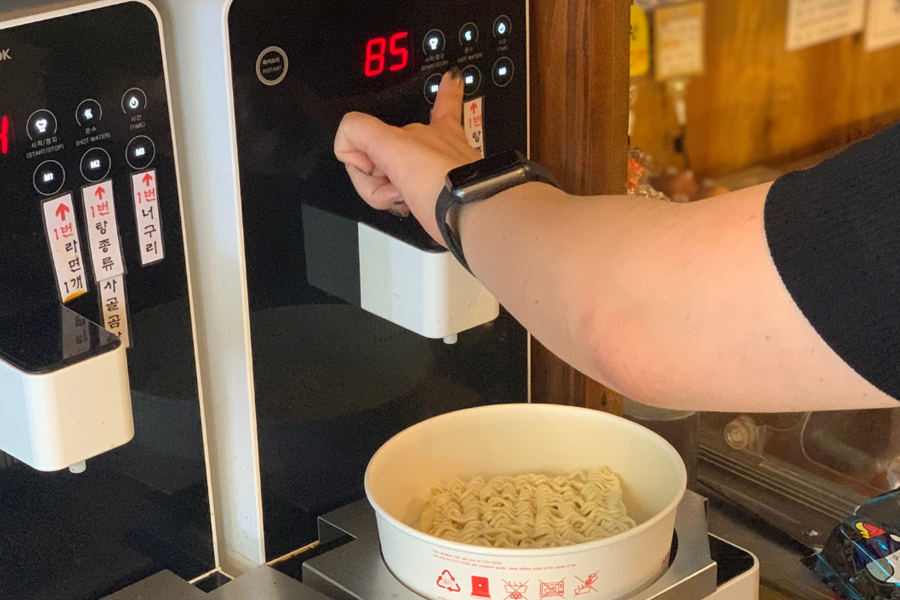 韓國泡麵店 無人泡麵店 首爾 2025