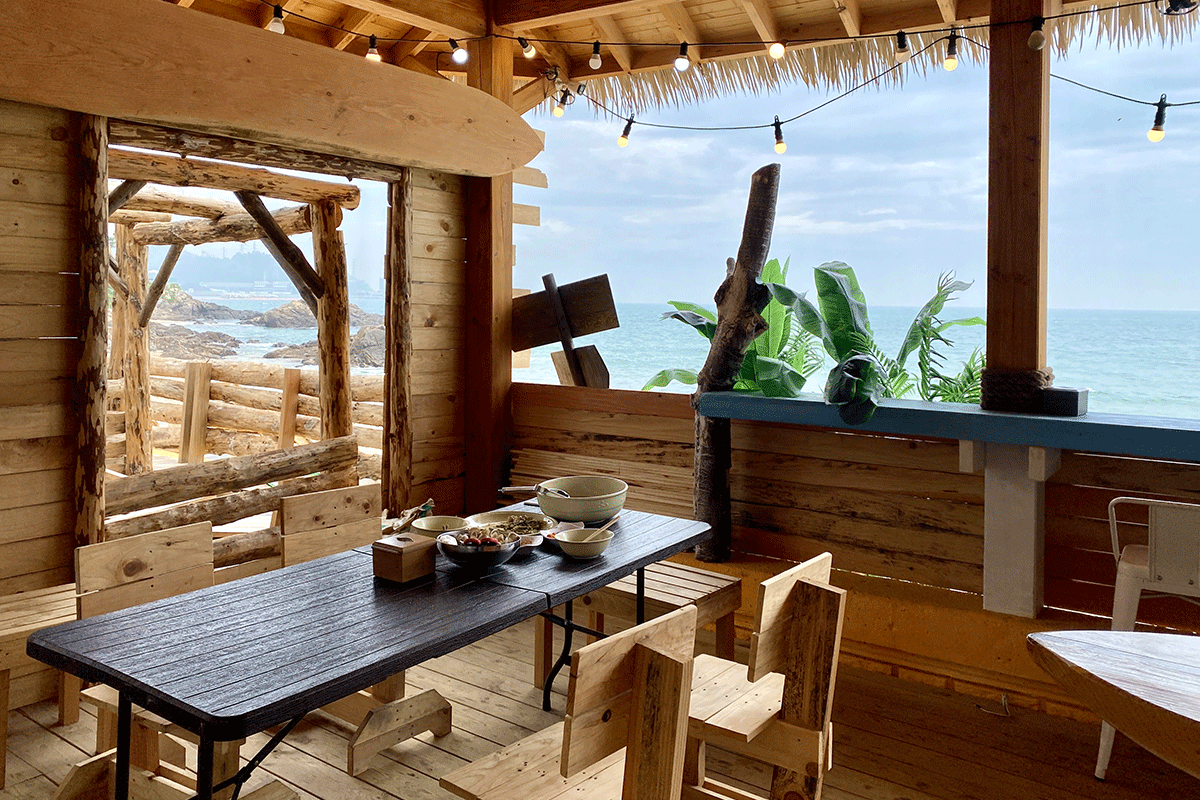 gijang busan korea, haeundae haemul kalguksu restaurant