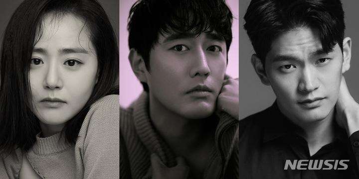 KBSドラマスペシャル2021『記憶のへガク』に出演する俳優ムン・グニョン、チョ・ハンソン、カン・サンジュン