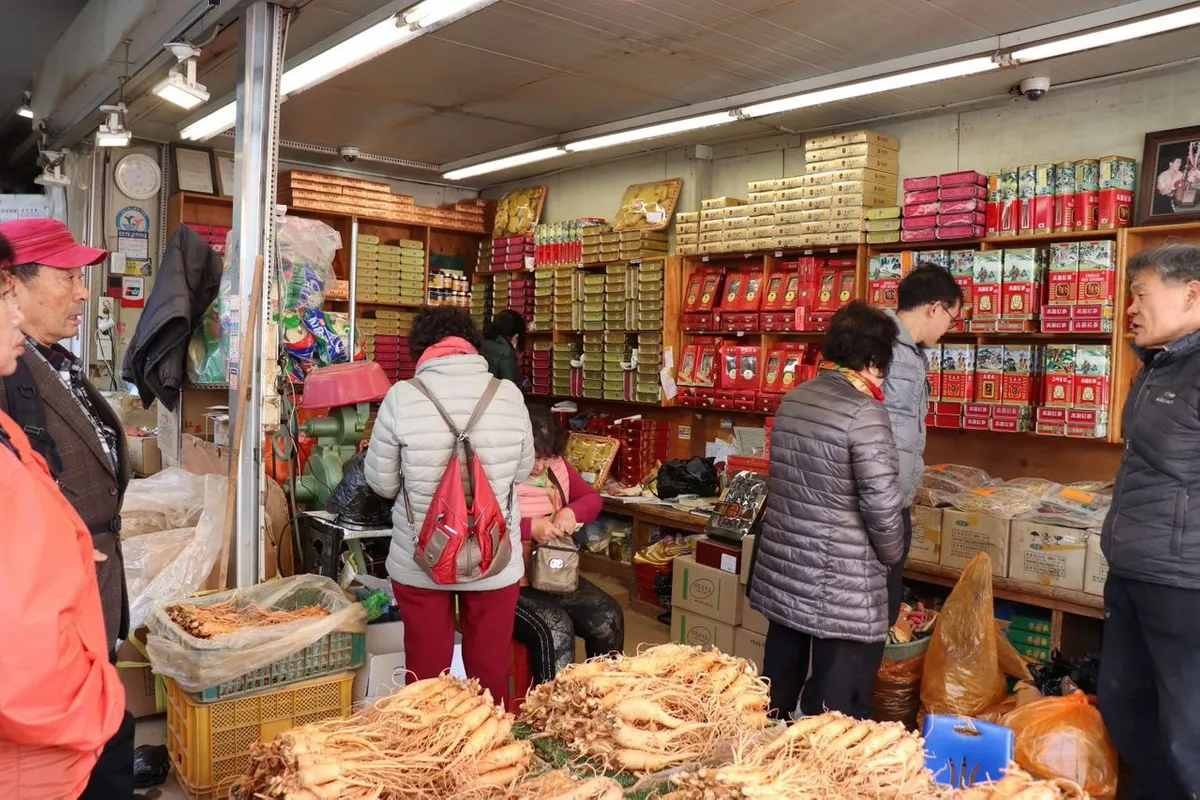 韓国、韓国旅行、韓国観光、お土産、韓国健康、韓国市場、南大門市場、高麗人参