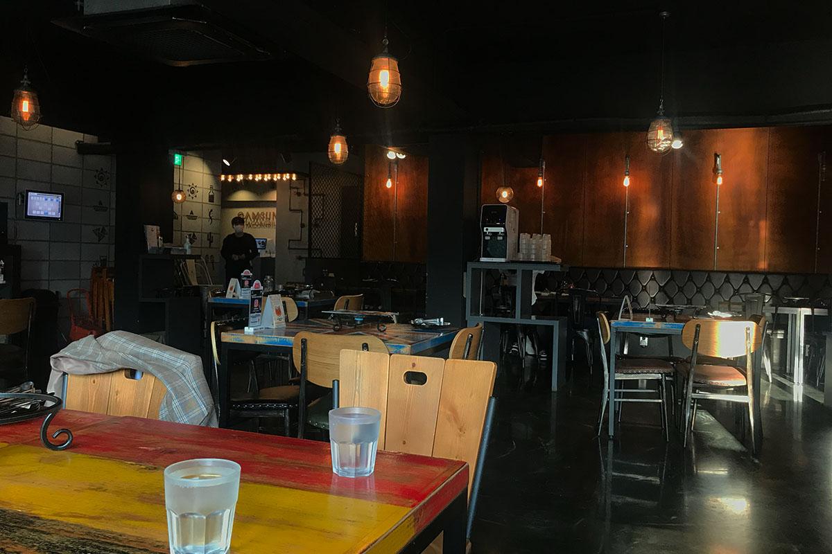 新沙洞グルメ、GAMSUNG TACO、タコス、ソウル、カロスキル