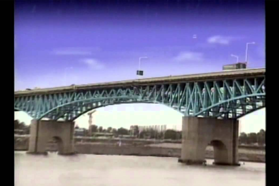 Seoul Korea 1994 Seongsu Bridge before collapse