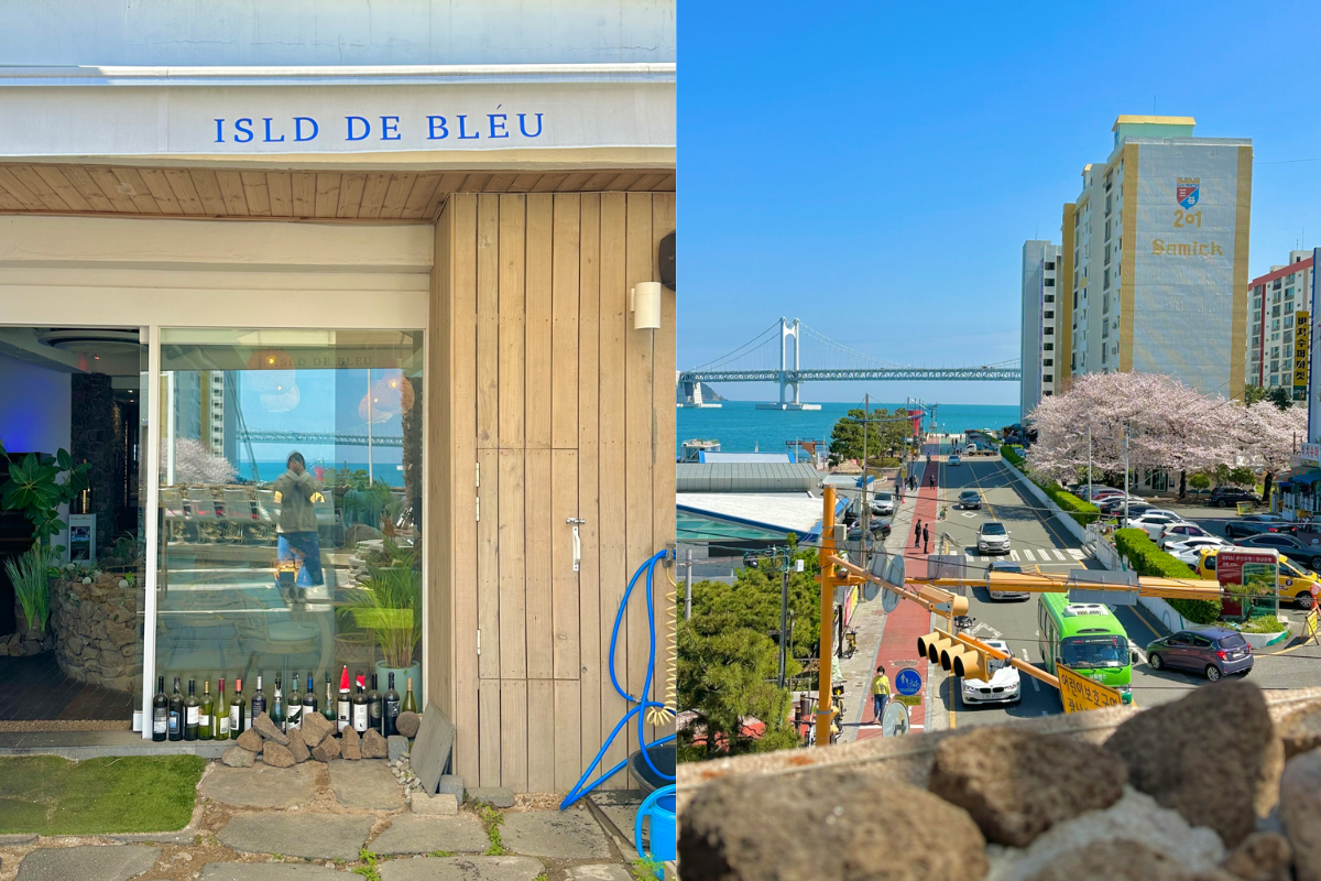 ISLD De BLÉU, quán cafe view biển đẹp ở Busan
