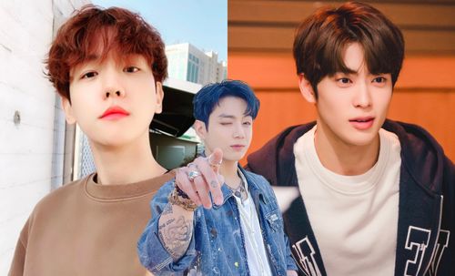 kpop idol baekhyun, jungkook, jaehyun