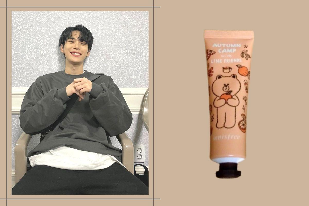 Doyoung & Innisfree Tangerine Hand Cream