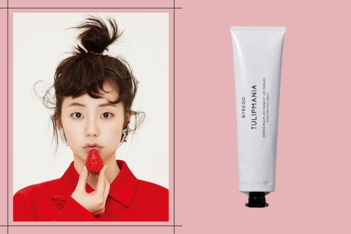 Sohee and Byredo Tulipmania Hand Cream