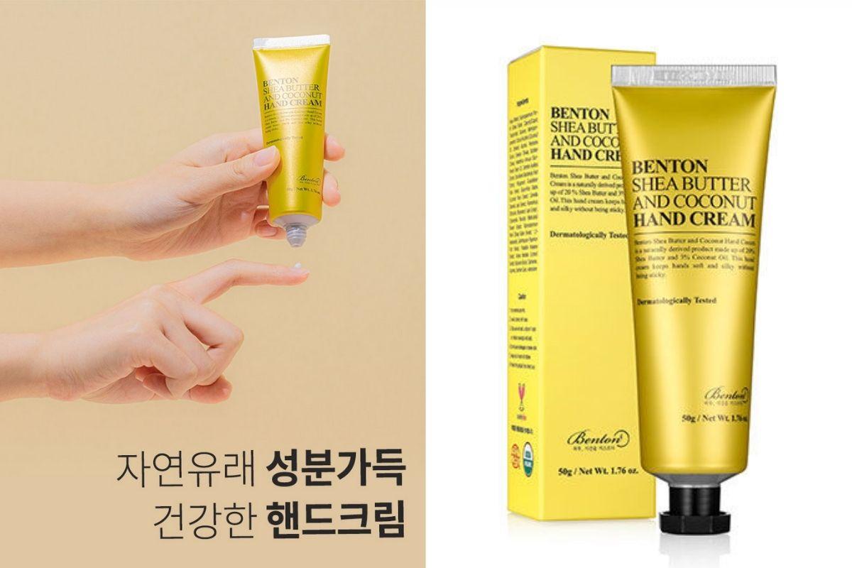 Kem dưỡng tay Benton Shea Butter And Coconut Kem dưỡng tay Benton Shea Butter And Coconut Kem dưỡng tay Benton Shea Butter And Coconut 벤튼 시어버터 앤 코코넛 핸드크림