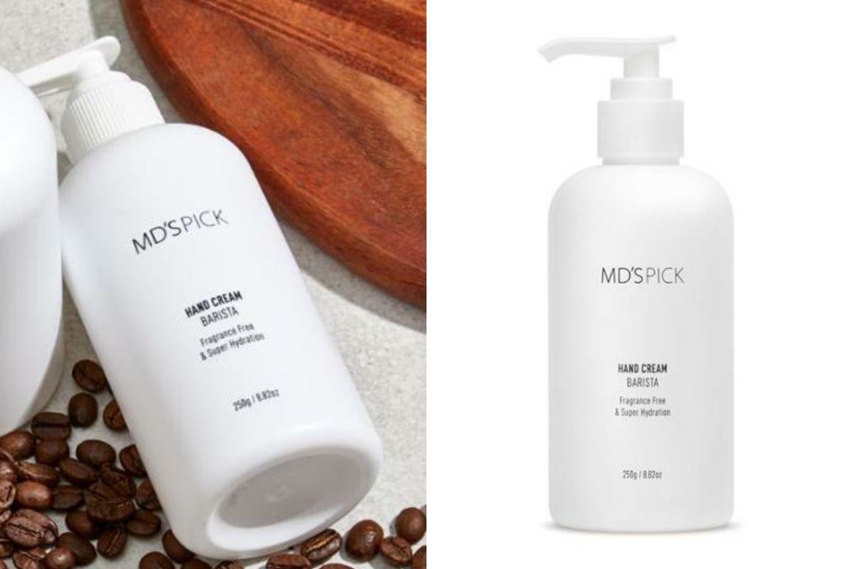 Kem dưỡng tay MD’s PICK  Fragrance Free & Super Hydration (엠디스픽 무향 바리슽타 핸드 크림 대용량)