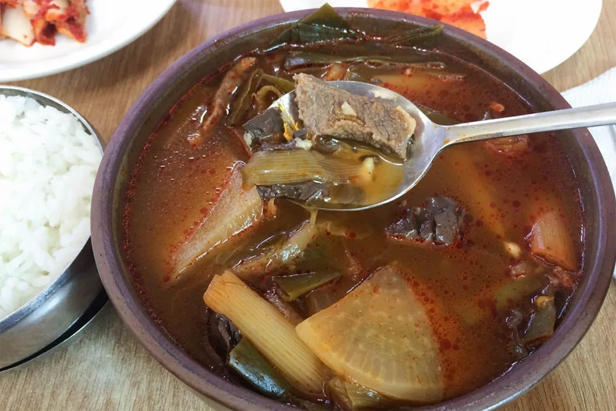 大邱美食 國一牛肉湯飯