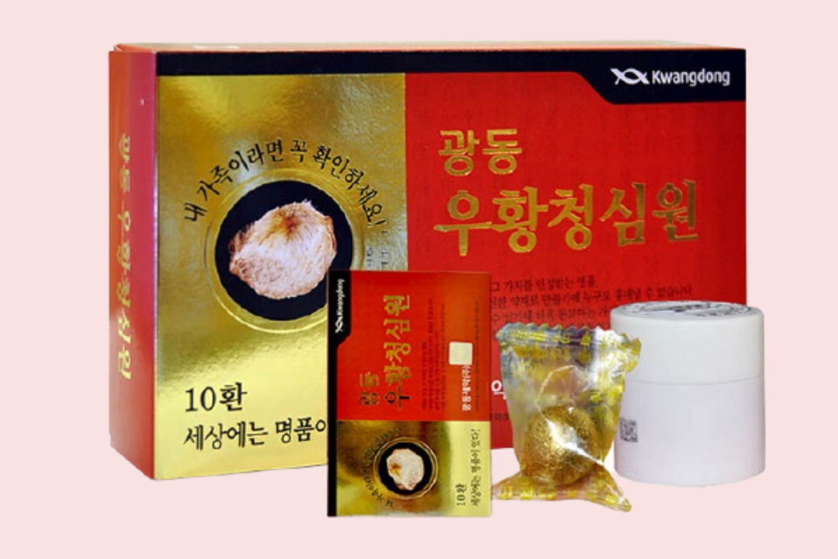 Viên chống đột quỵ an cung Hàn Quốc - sản phẩm sức khoẻ Hàn Quốc được người Việt ưa chuộng và giá thật ở Hàn