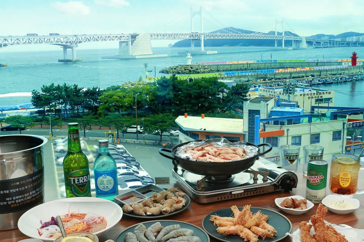 韓國旅行 釜山旅行 釜山美食 釜山必食 紅蟹放題 大蝦放題 海鮮無限任食 廣安里 紅蟹Day