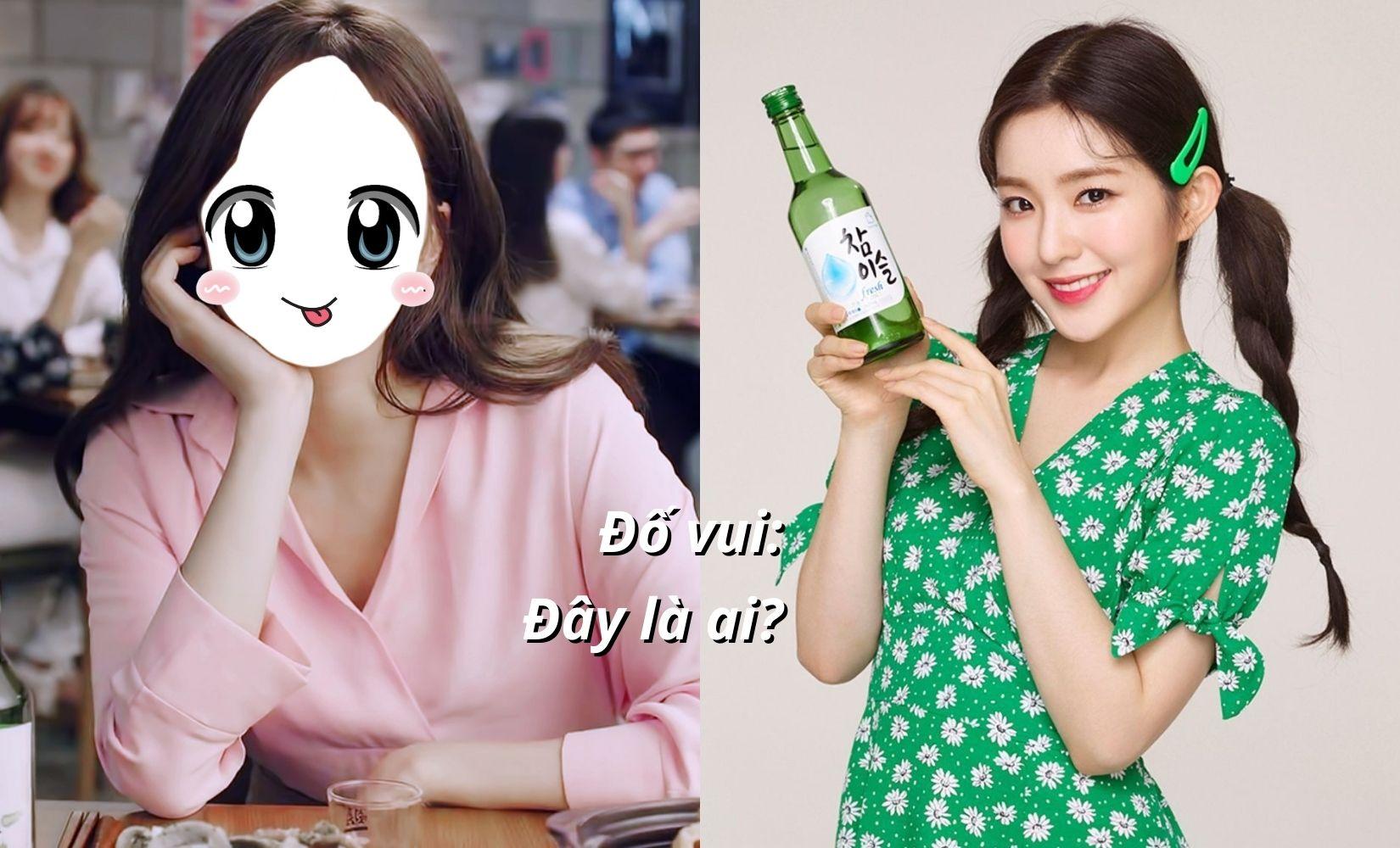 Đố vui: Đoán tên người mẫu của hãng bia rượu Hàn Quốc