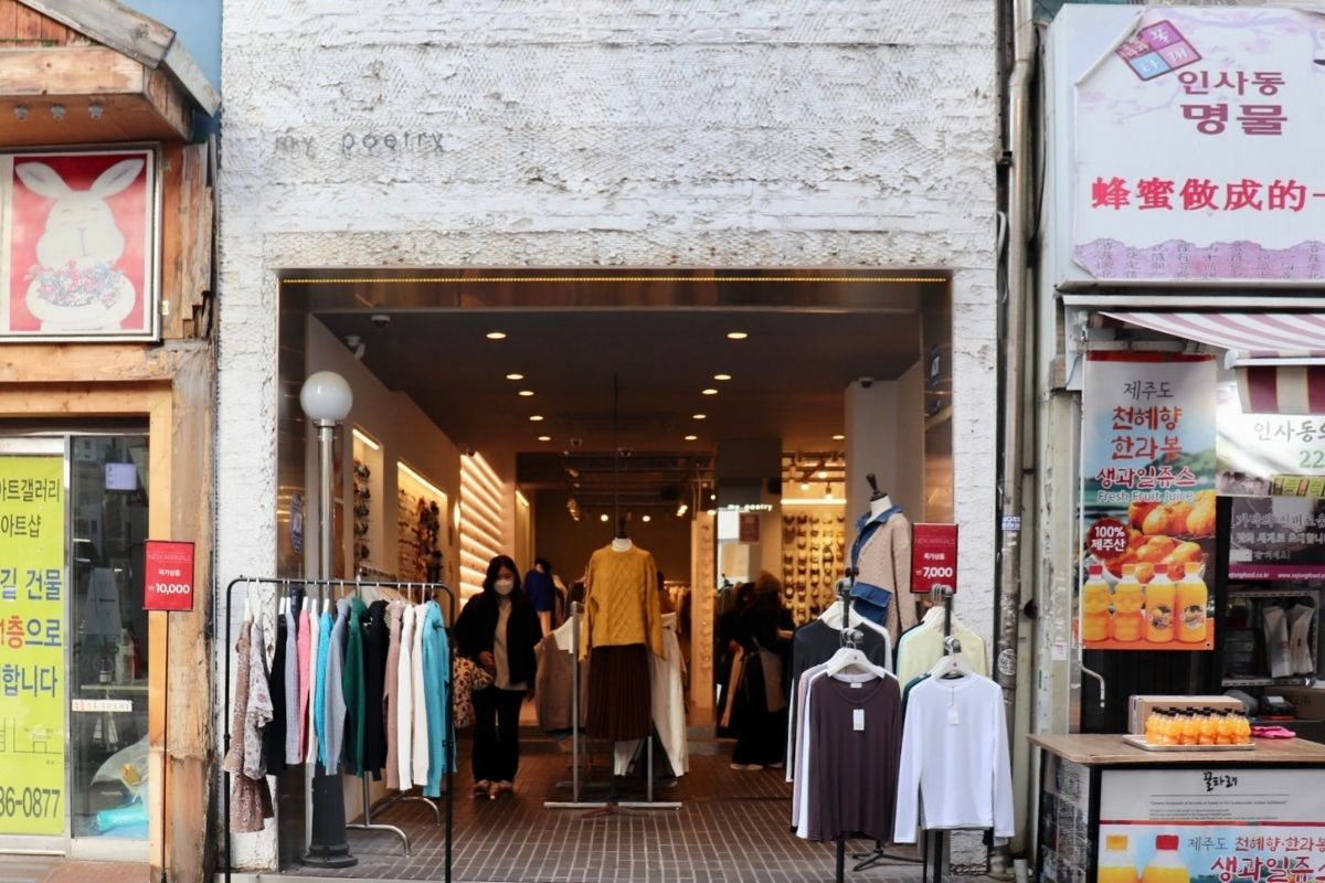 韓国、韓国旅行、ソウル、ソウル旅行、仁寺洞、インサドン、仁寺洞ショッピング  