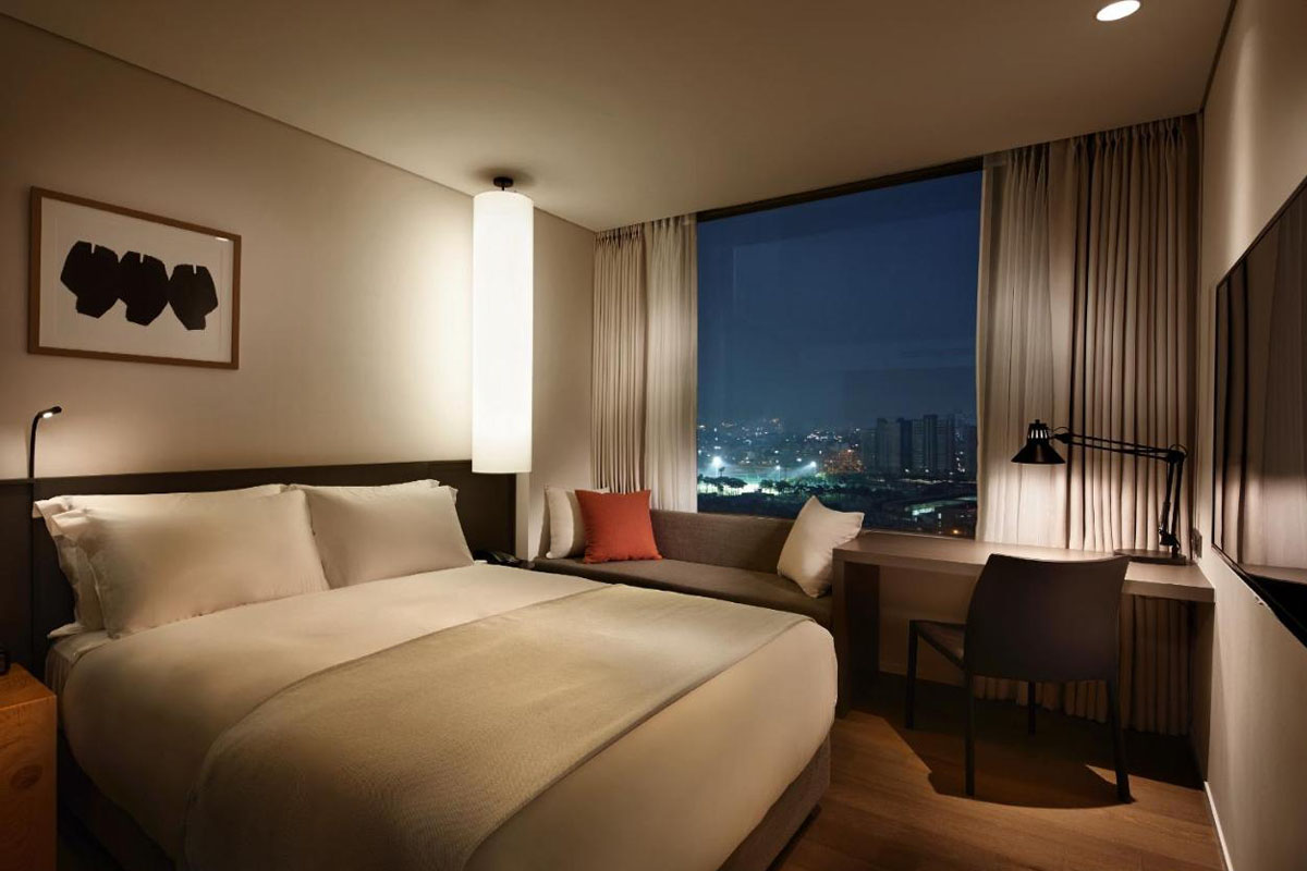 A room at the Shilla Stay.