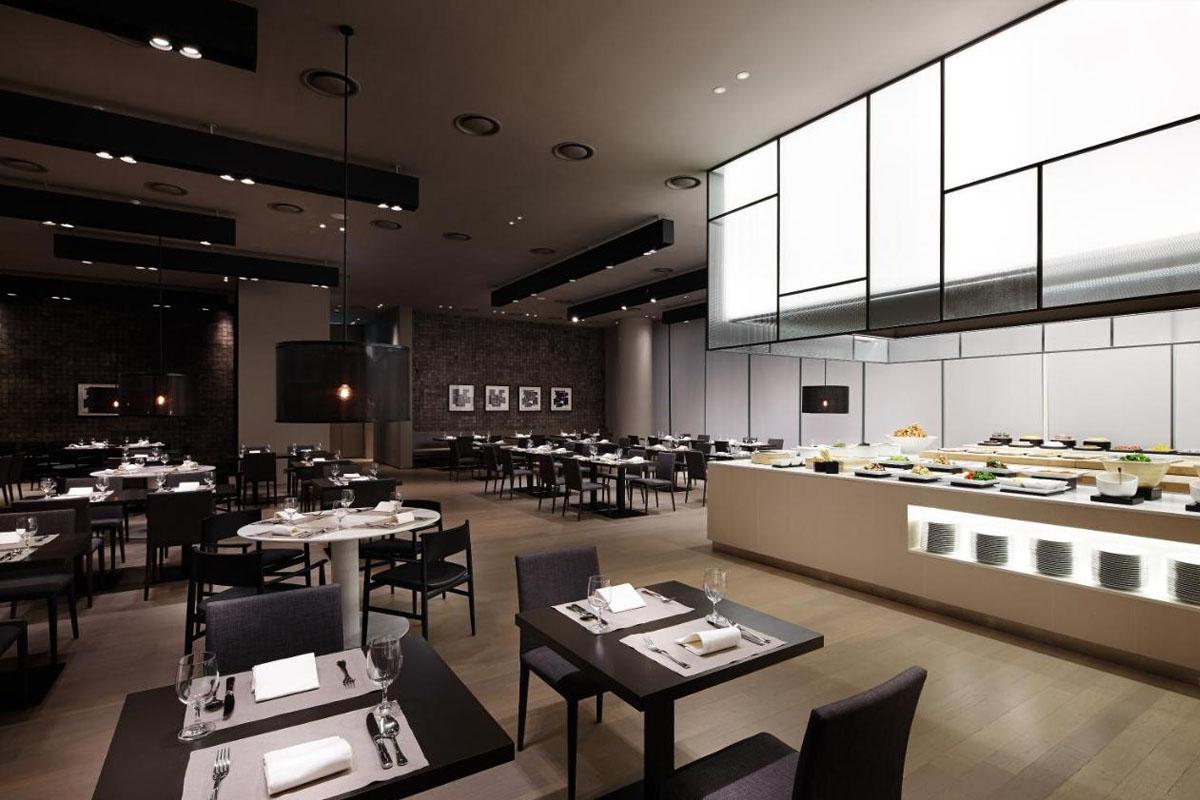 The Shilla Stay dining hall.