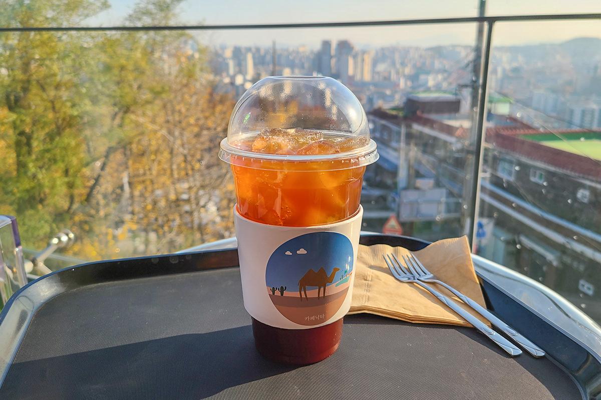 韓国旅行、ソウル旅行、鍾路、チョンノ、東廟前駅、昌信崇仁採石場展望台、都市再生事業、カフェラクダ、ソウル一望