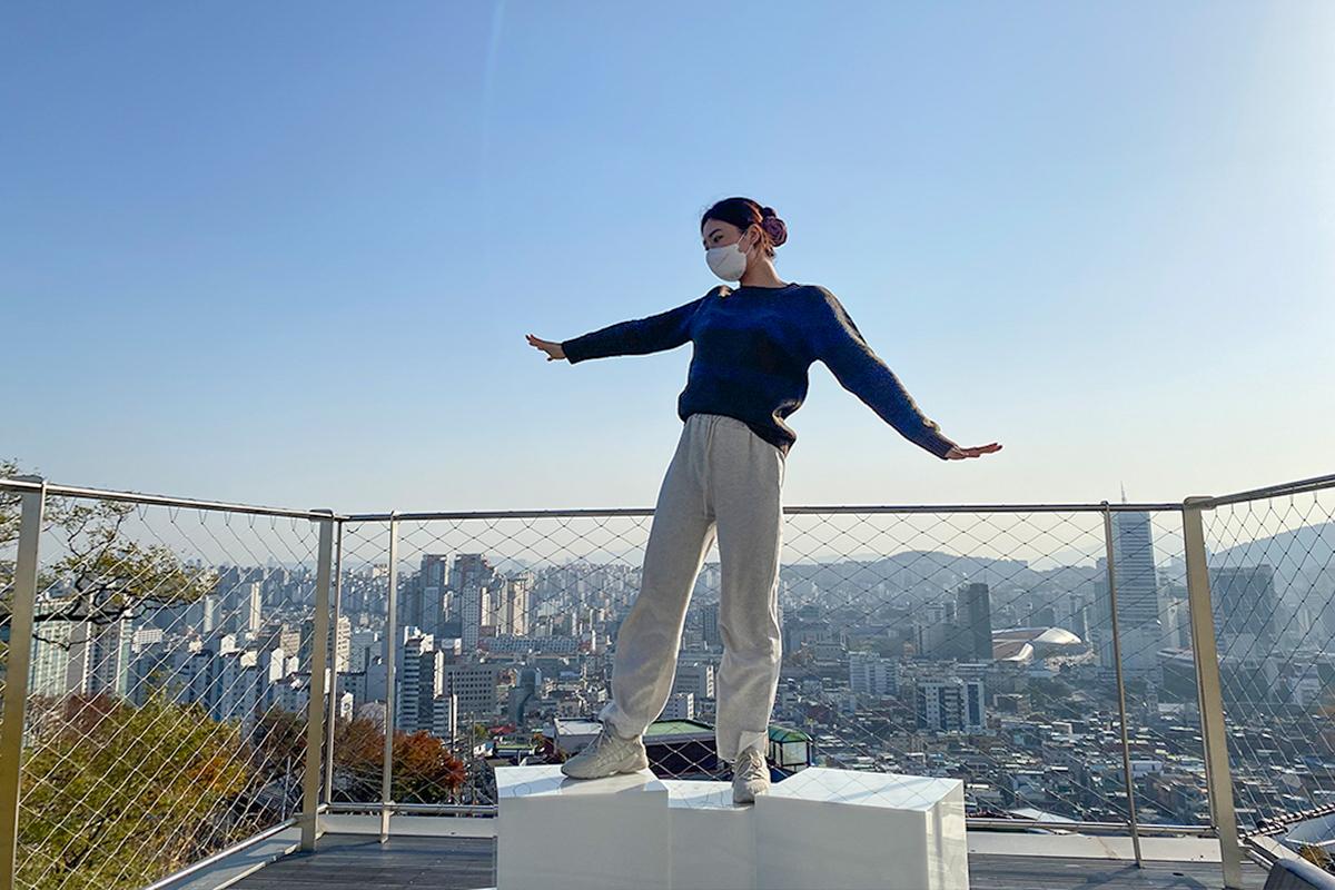 韓国旅行、ソウル旅行、鍾路、チョンノ、東廟前駅、昌信崇仁採石場展望台、都市再生事業、カフェラクダ、ソウル一望