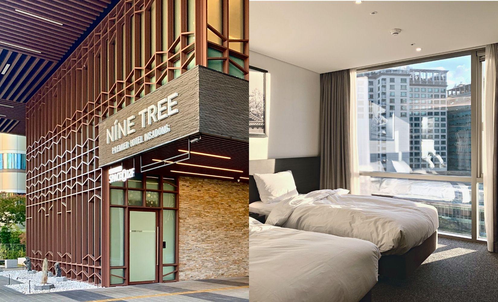 Review khách sạn 4 sao Nine Tree Premier Hotel ở Insadong, Seoul