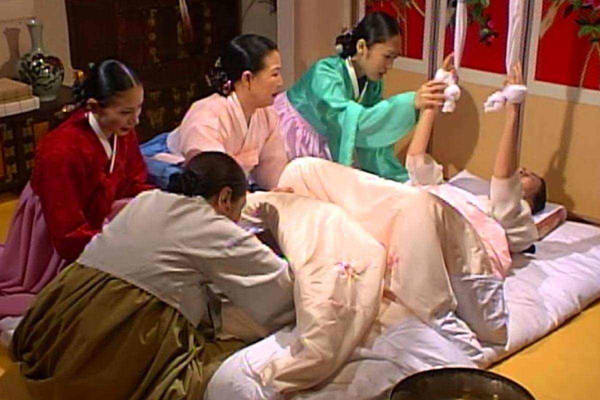korean drama giving birth