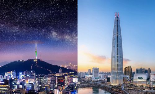 韓国、韓国旅行、韓国観光、ソウル、ソウル旅行、ソウルタワー、南山、展望台、景色、ソウルスカイ