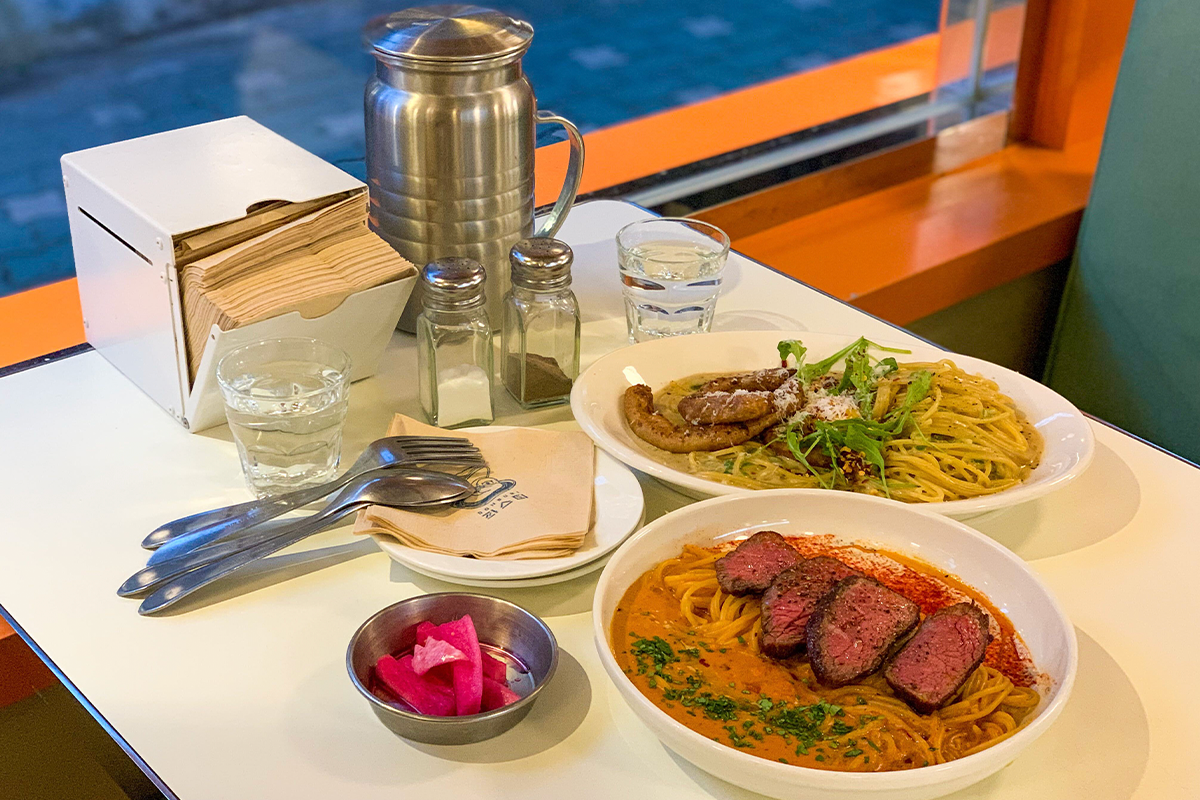 益善洞美食 意粉