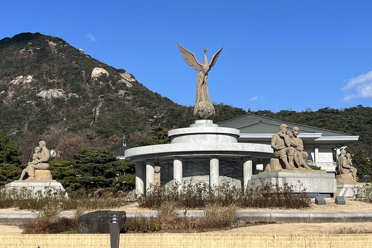 青瓦台舍廊房 韓國總統