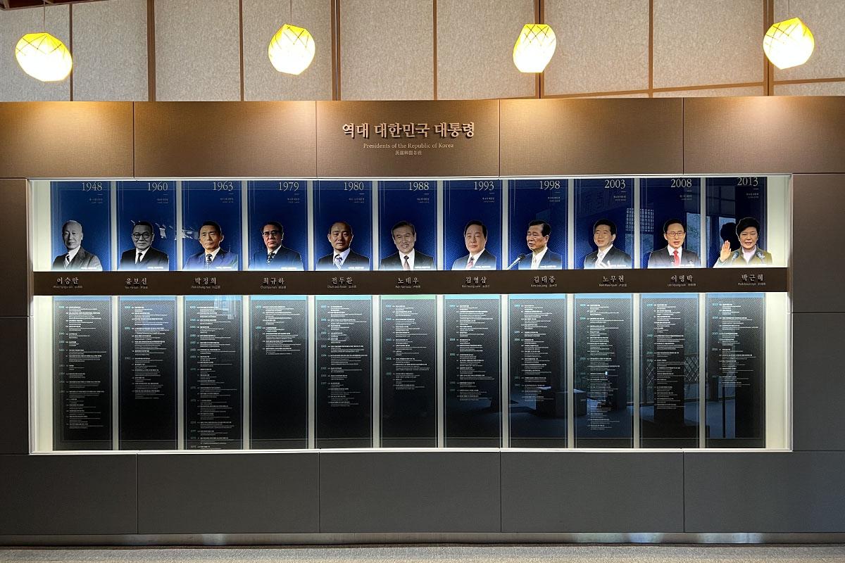 青瓦台舍廊房 景福宮