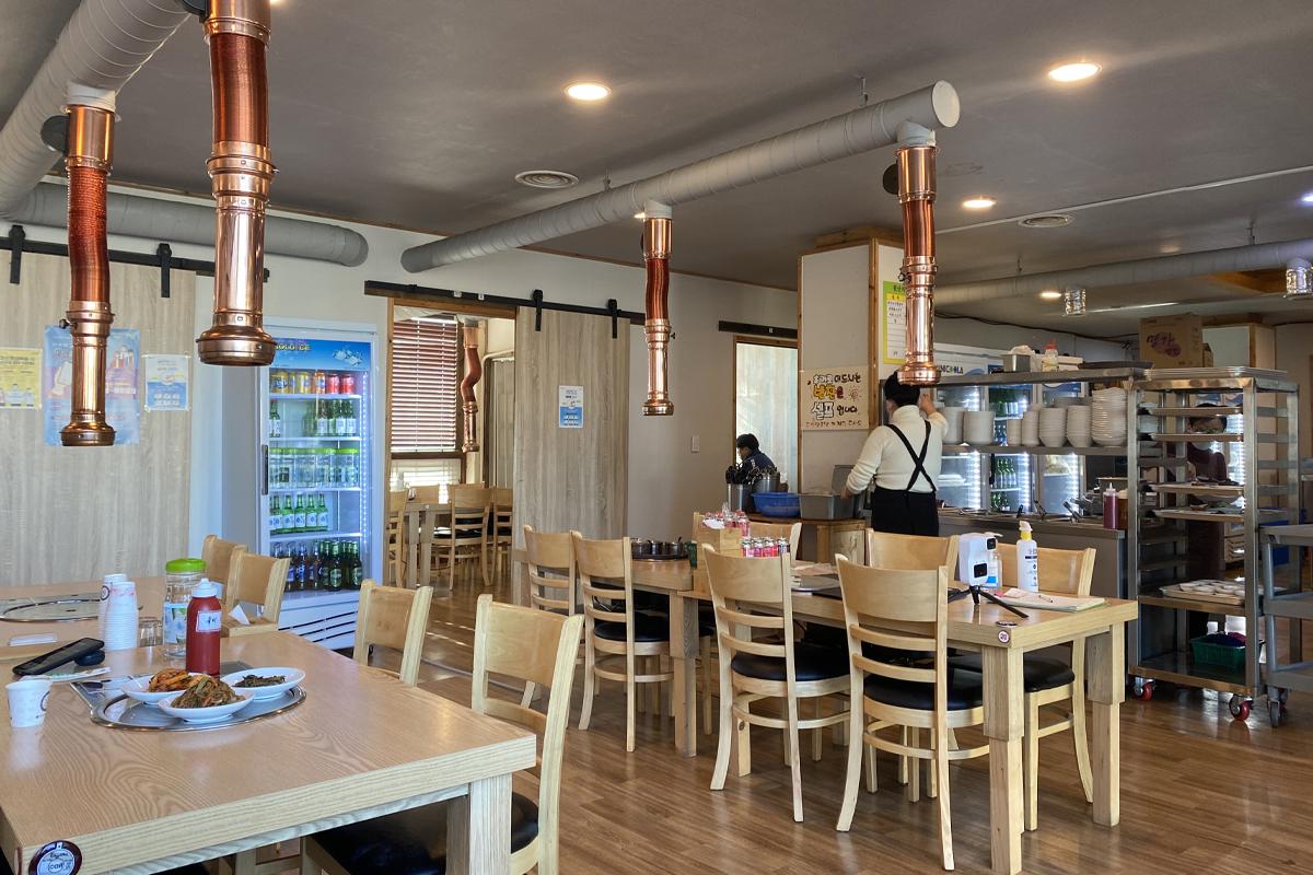 Yeoncheon Tour: Gwangyang Bulgogijib interior