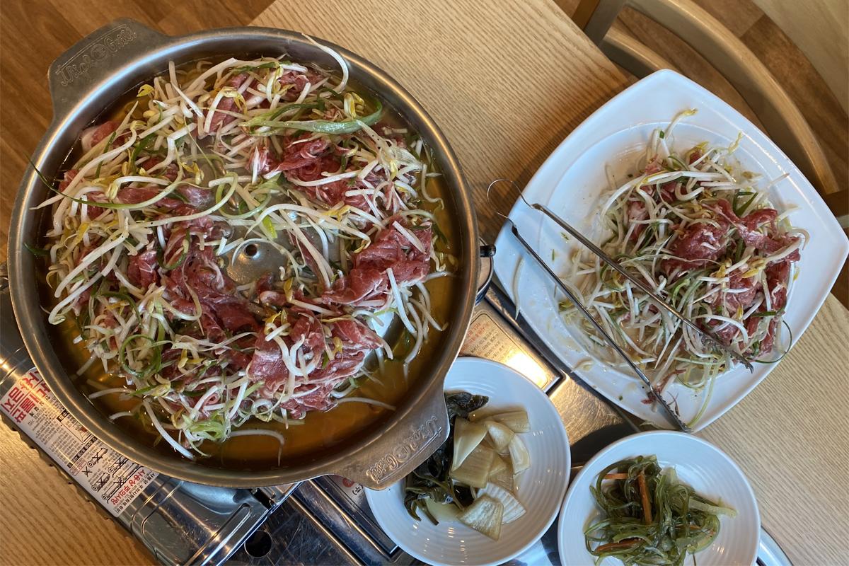 Yeoncheon Tour: Gwangyang Bulgogijib - old fashioned yennal bulgogi set for two