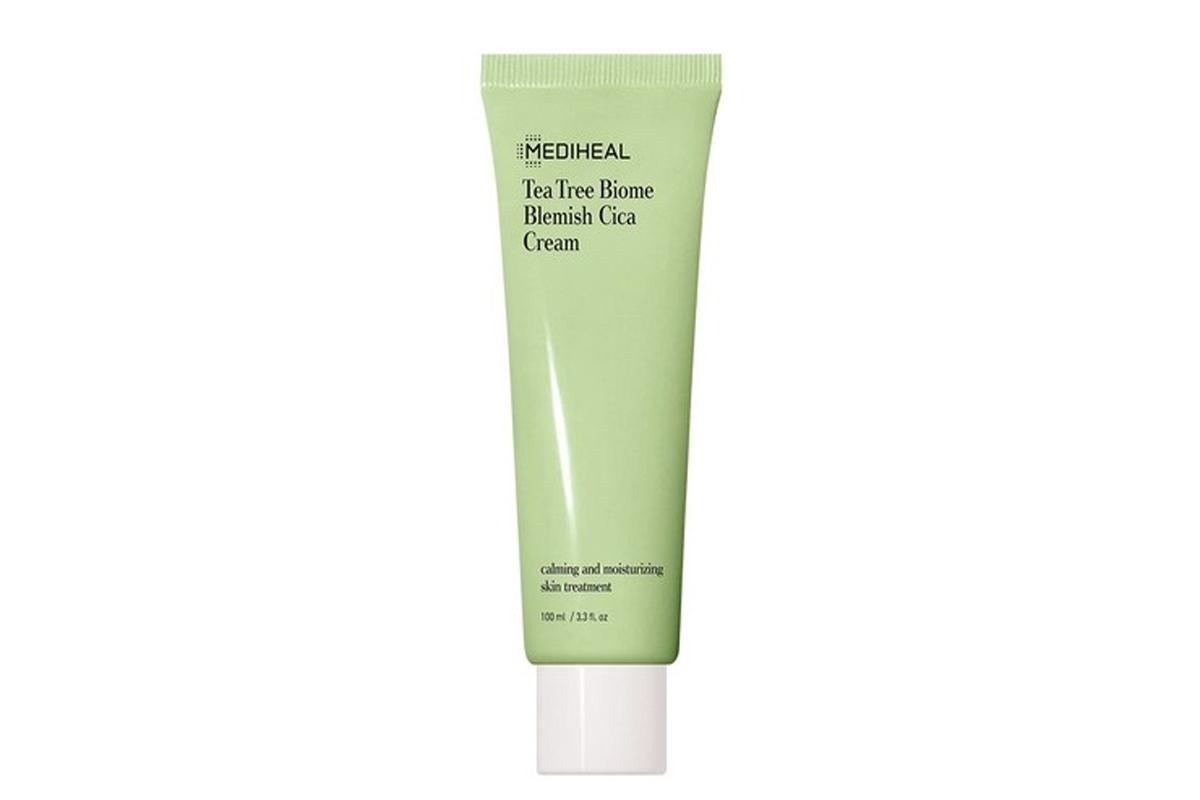 Mediheal Tea Tree Biome Blemish Cica Cream, kbeauty moisturizer