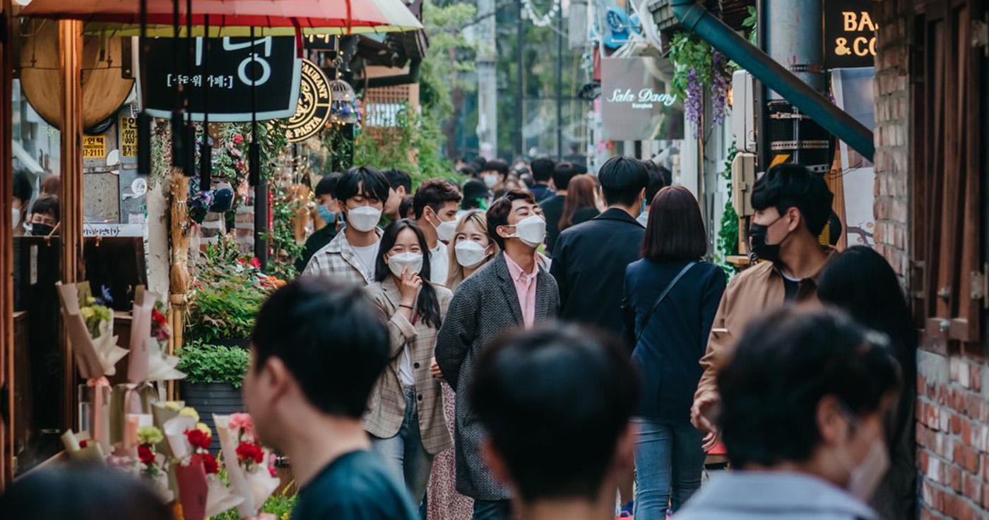 วัคซีนพาสและมาตรการเว้นระยะห่างของเกาหลี (อัพเดท: 2022.05.02)