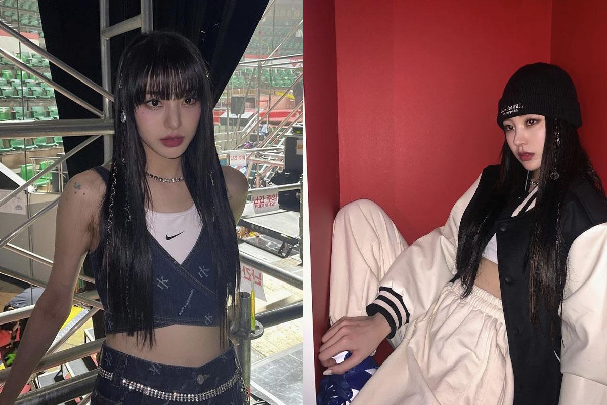 韓國著名舞者no:ze展示她的服裝風格，運動服裝搭配時尚配件，展現出多樣風格。