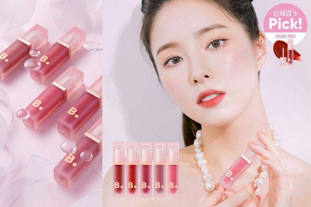 BANILA CO WATER DROP VEIL TINT,天鵝絨質感的唇彩,可以保持自然膚色,適合日常使用。