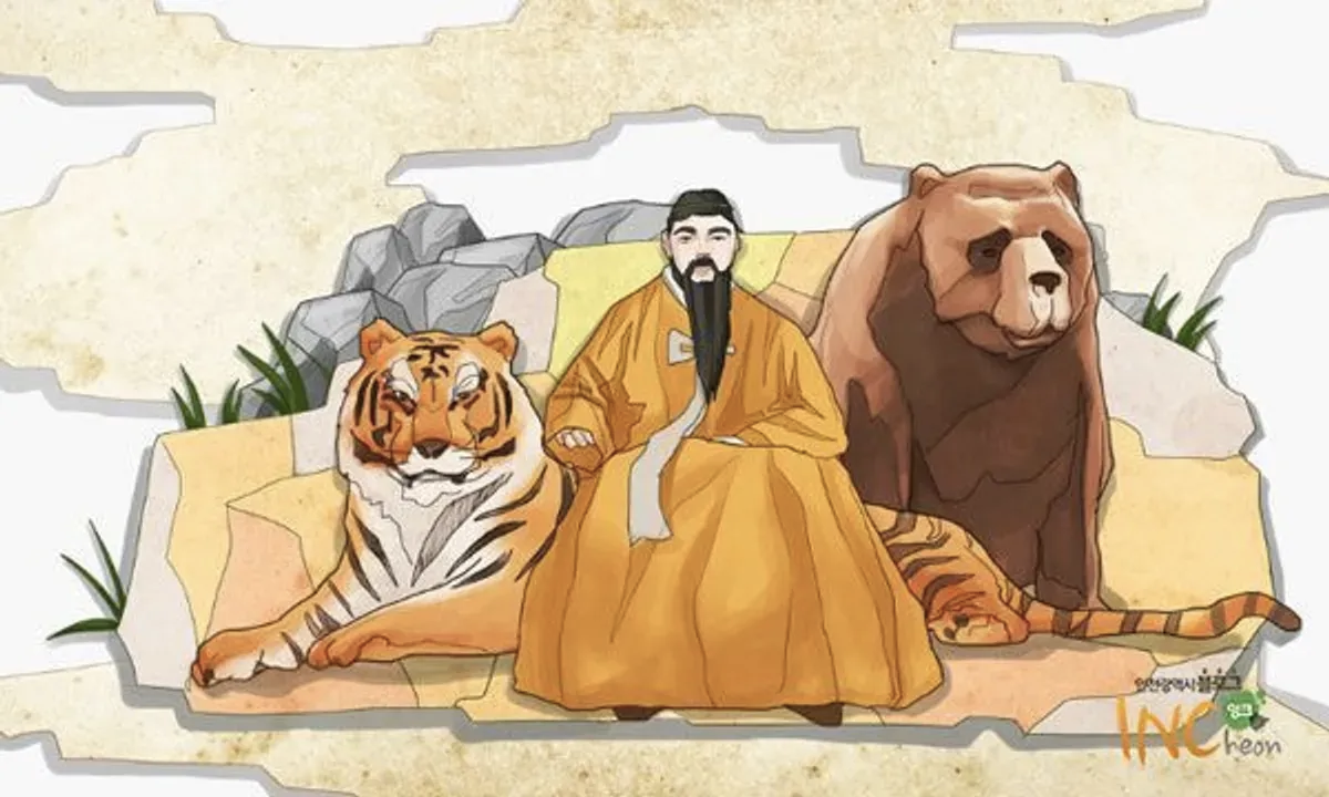 韓国、韓国文化、韓国歴史、韓国象徴、虎、トラ、韓国キャラクター、ホドリ、スホラン、韓国シンボル、タングン神話、昔話、ことわざ