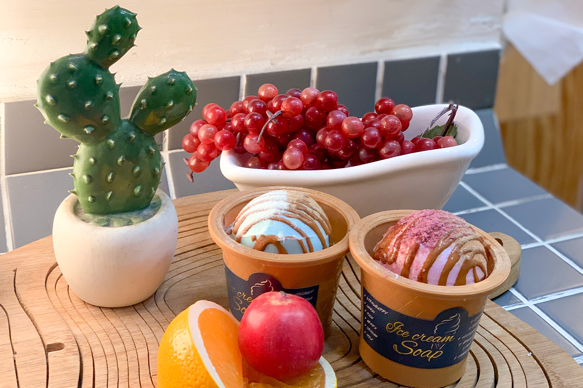 welbas insadong seoul, skincare, ice cream soap