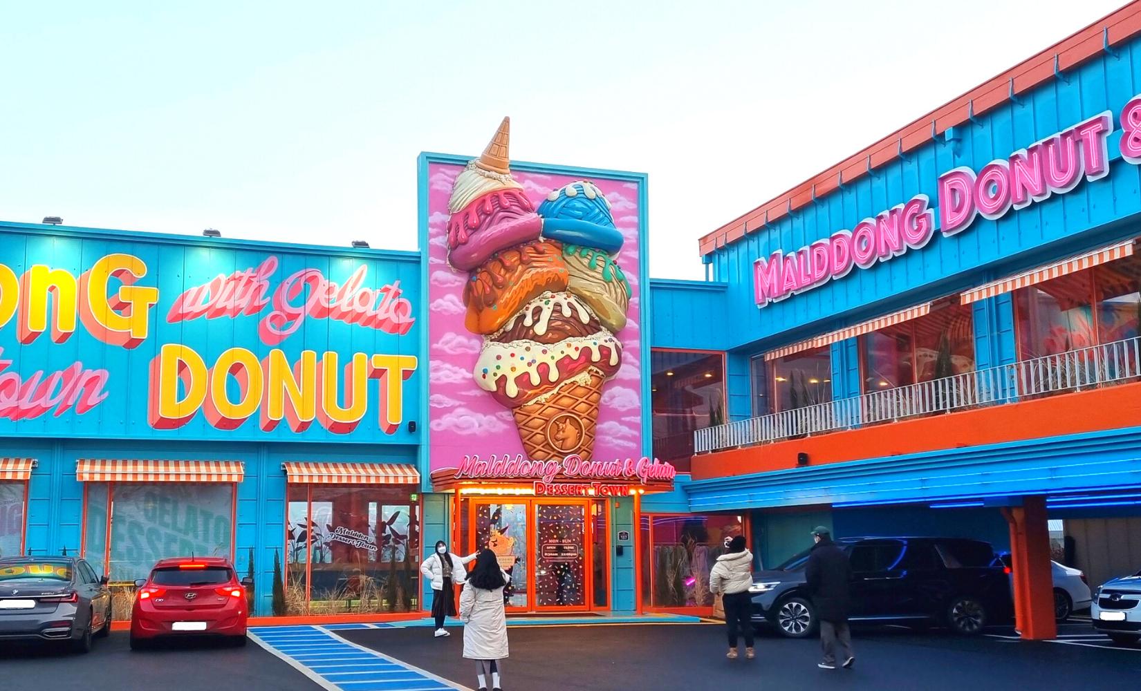 MalDdong Donut: Quán bánh donut mới mở đang rất hot ở Paju, Hàn Quốc