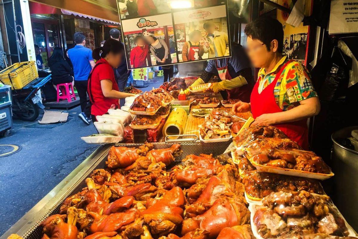 昌信洞辣味豬腳