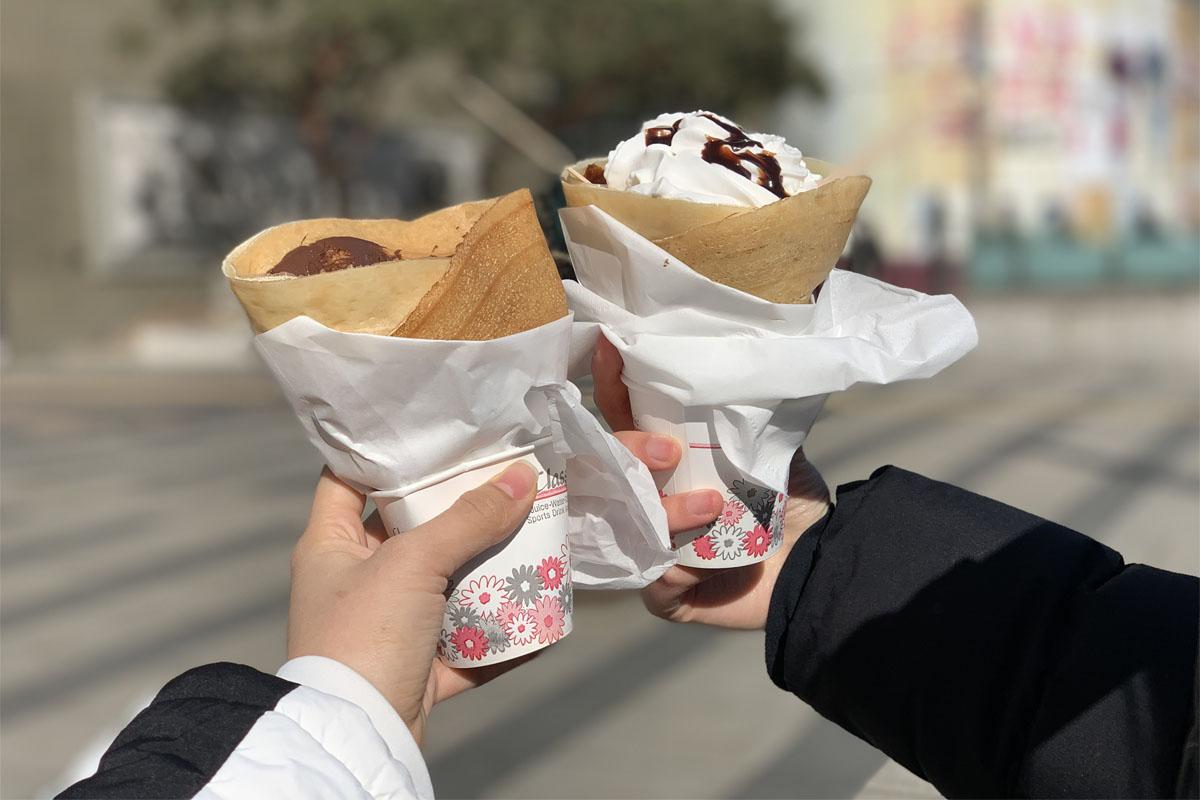 東大門可麗餅爺爺