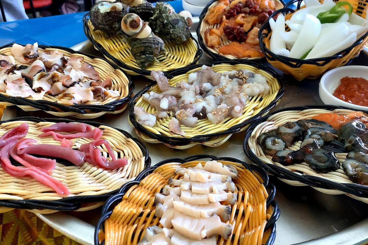 อาหารทะเลเกาหลี