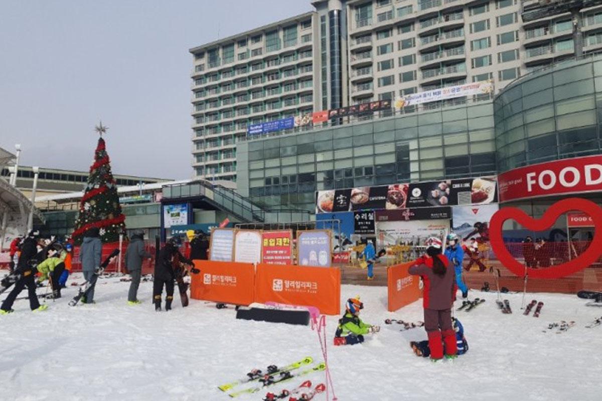 Welli Hilli Park Winter Ski Korea Festiva