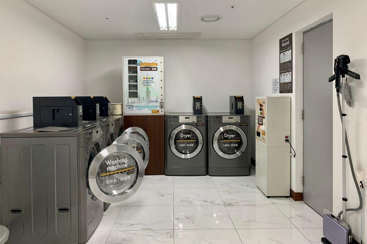 phòng giặt đồ ở Hotel Skypark Kingstown Dongdaemun