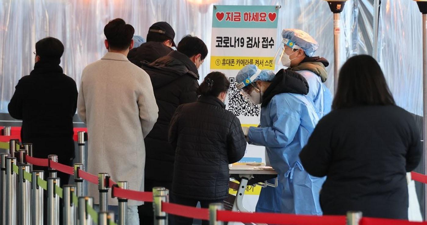 ยอดผู้ติดเชื้อในเกาหลีพุ่งสูงสุดอีกครั้ง