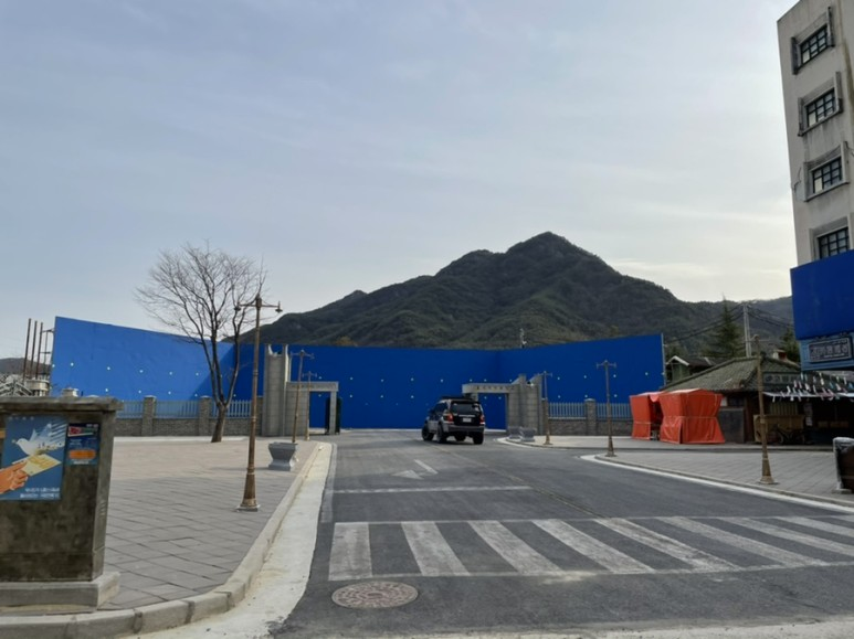 雪降花拍攝場景