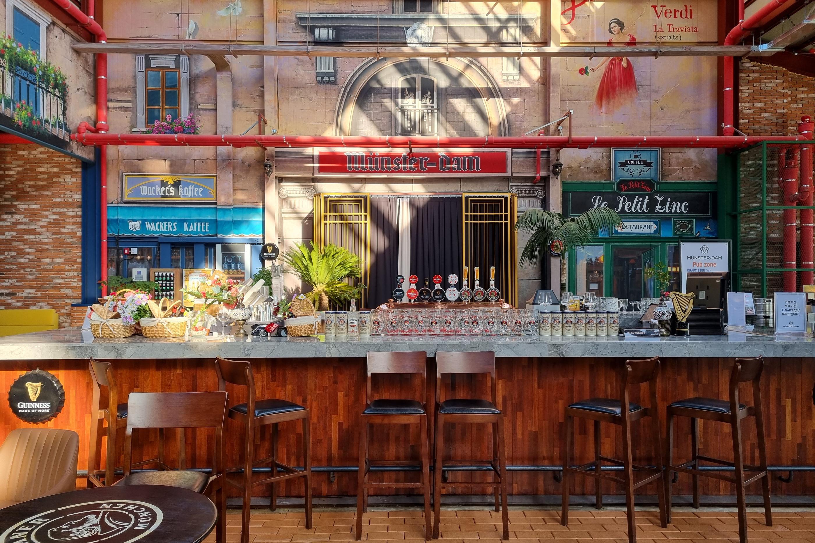 パジュカフェ、韓国カフェ、韓国大型のカフェ、韓国大型カフェ、ソウル近郊カフェ、ソウル郊外カフェ、ミンスターダム、Münster-dam、뮌스터담