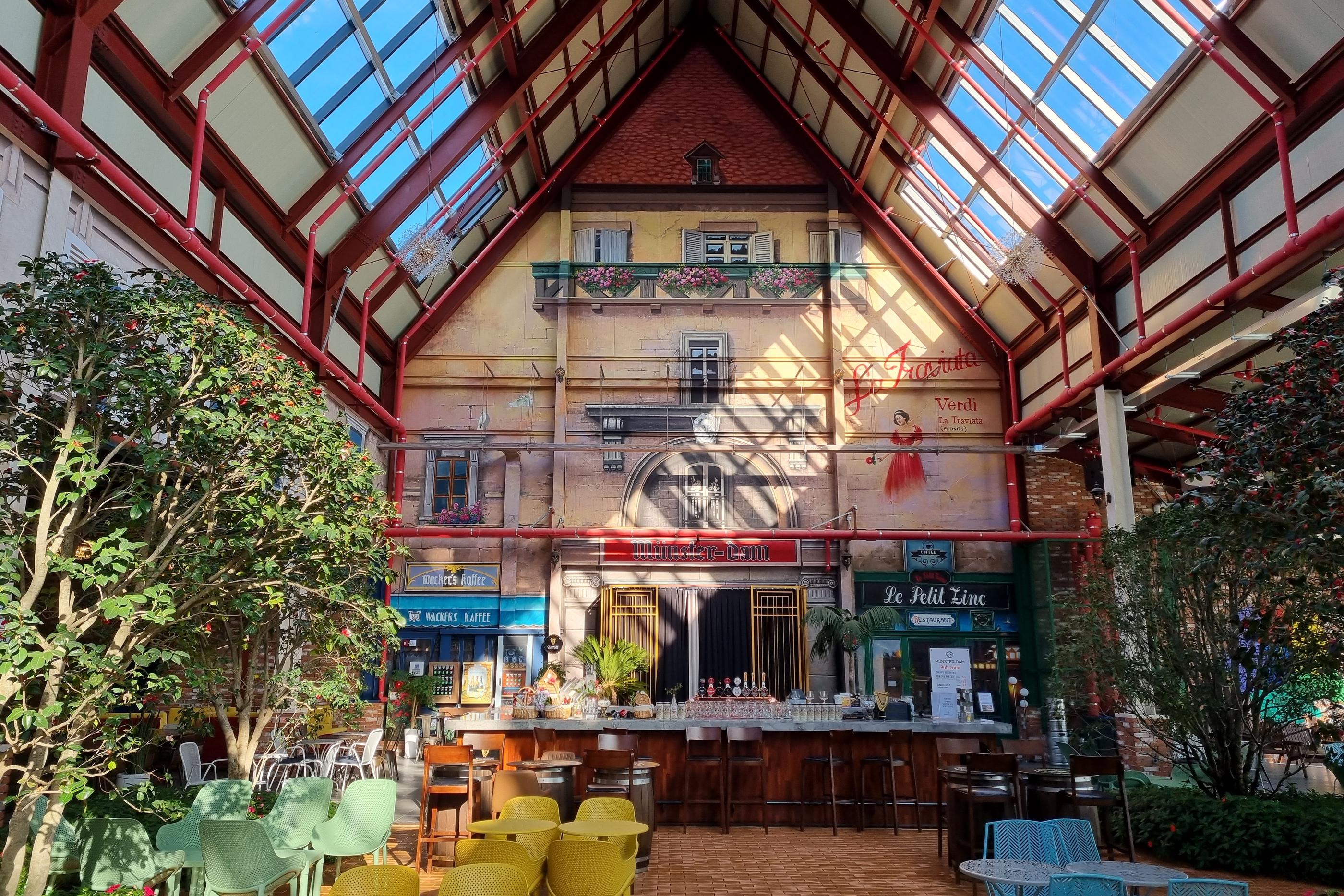 パジュカフェ、韓国カフェ、韓国大型のカフェ、韓国大型カフェ、ソウル近郊カフェ、ソウル郊外カフェ、ミンスターダム、Münster-dam、뮌스터담