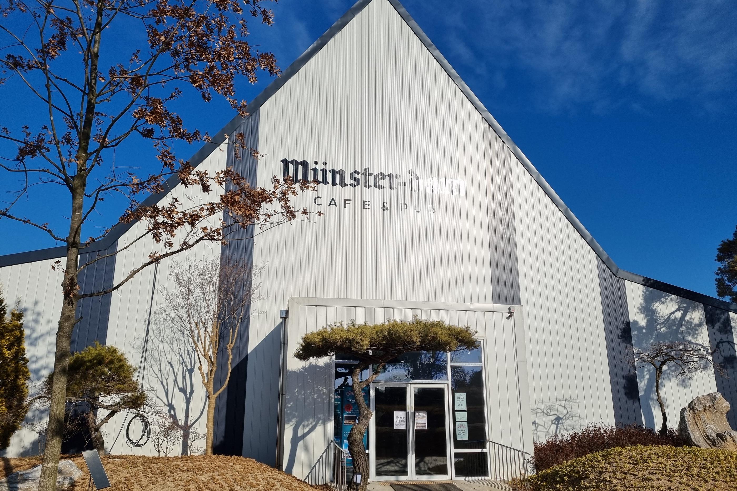 パジュカフェ、韓国カフェ、韓国大型のカフェ、韓国大型カフェ、ソウル近郊カフェ、ソウル郊外カフェ、ミンスターダム、Münster-dam、뮌스터담